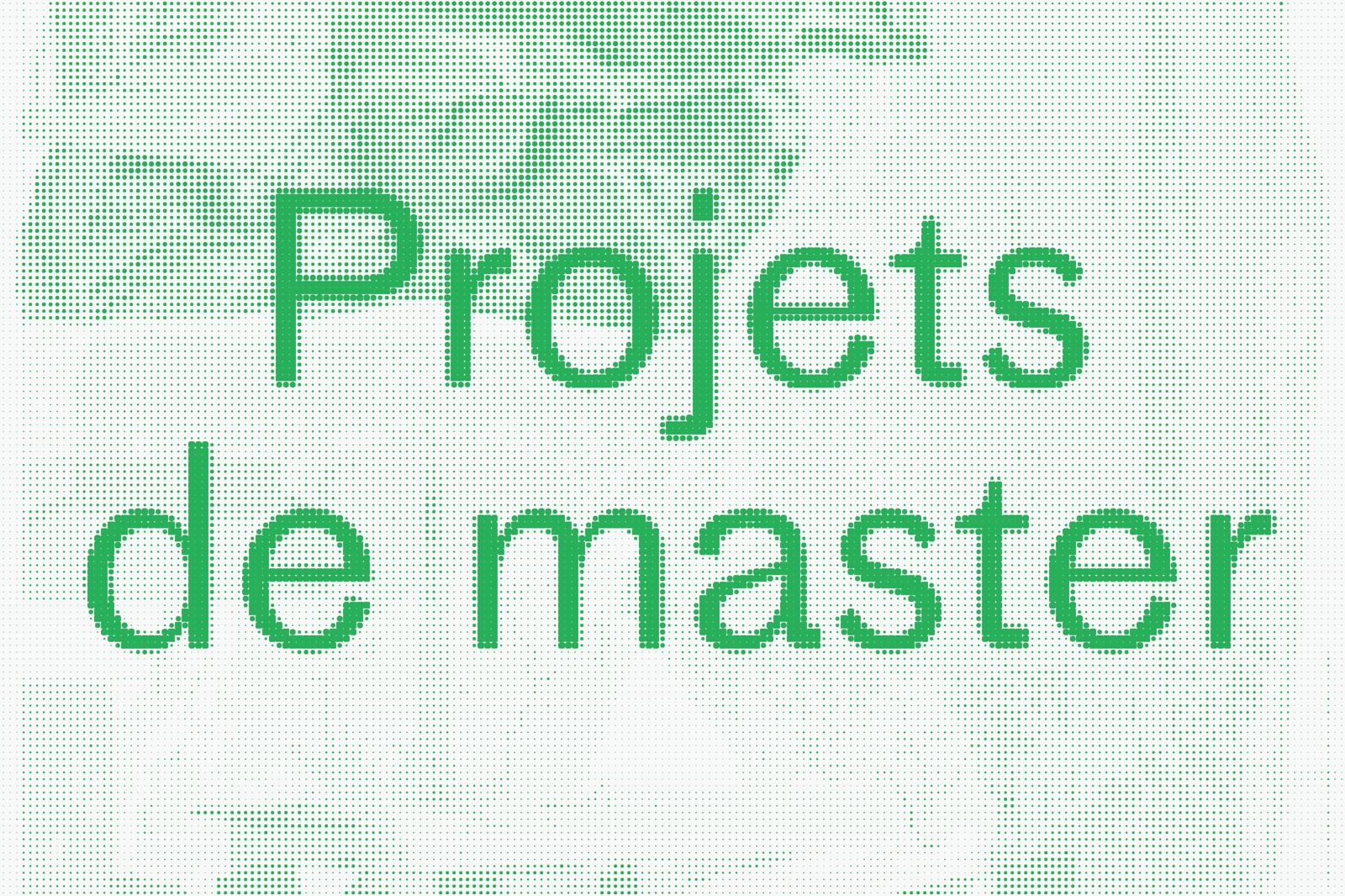 Projets de master 2025