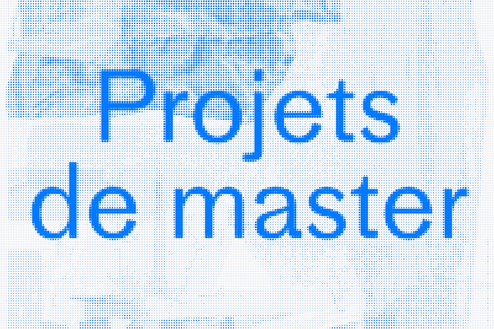 Projets de master 2025
