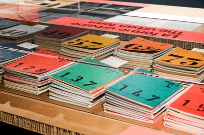 Les carnets d'André Corboz, 1951-2011. Photo © Solène Hoffmann