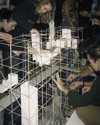 Maquette collective. Photo : Vasilisa Lazareva