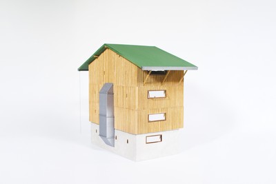 Maquette - Fragment bergerie, 1:50