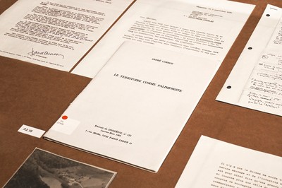 Le Territoire comme Palimpseste. L'héritage d'André Corboz, 2023. Photo © Solène Hoffmann