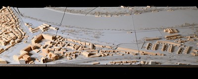 Maquette 1:500 | situation actuelle du site (SI0)