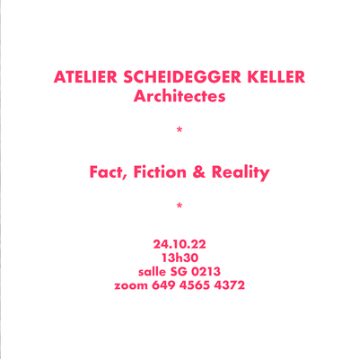 Lecture by Christian Scheidegger