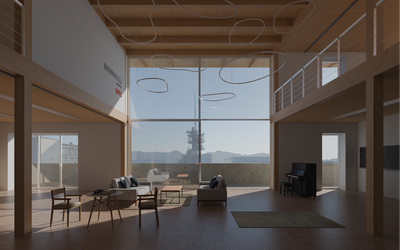 rendering interior view day