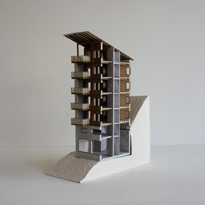Maquette - Vue générale, 1:50