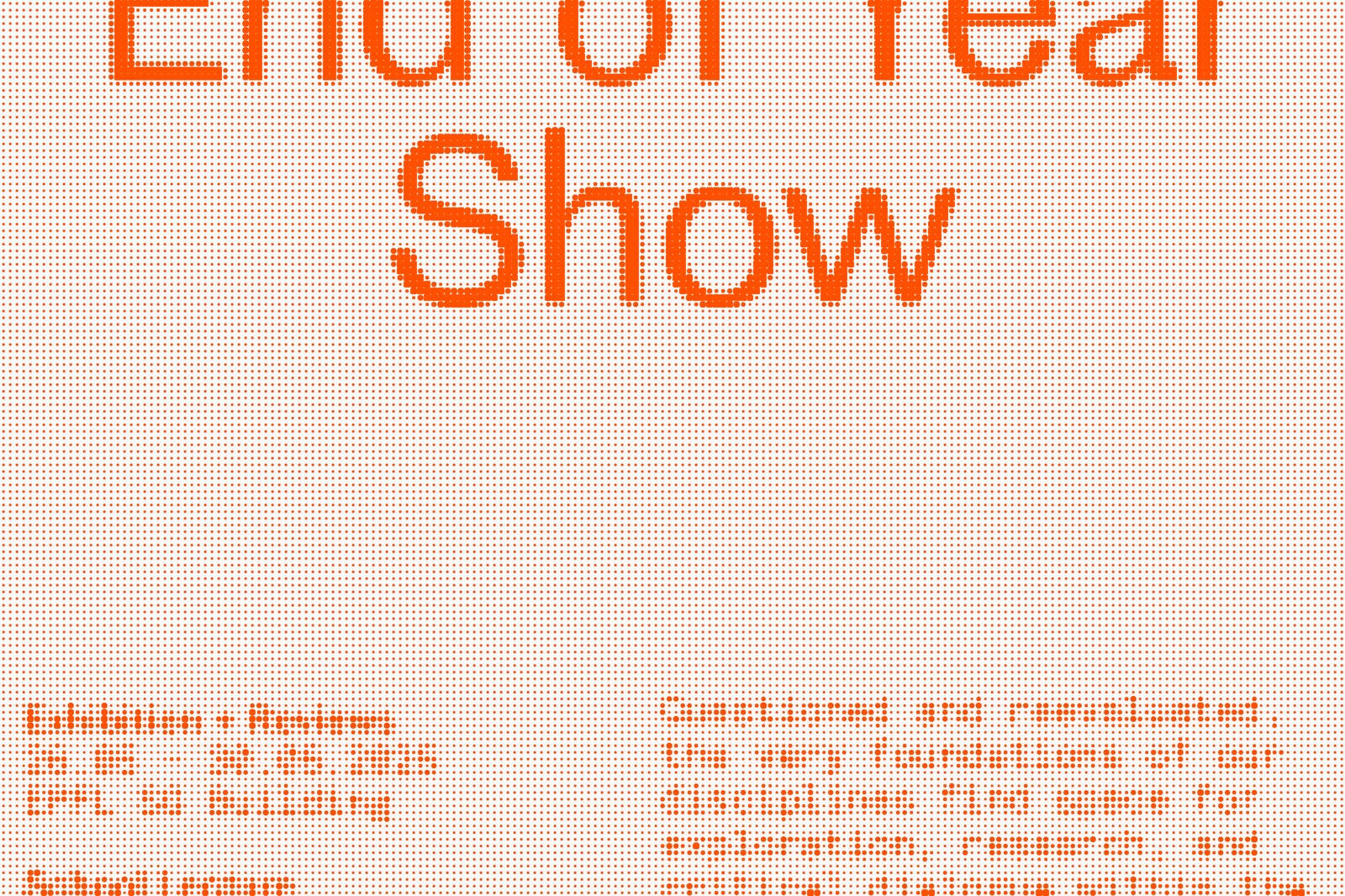 End of Year Show 2025